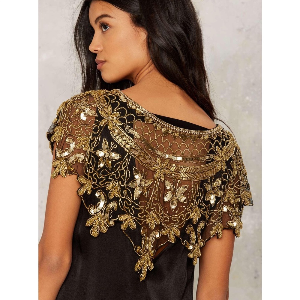 Shine me up sequin shawl - Picture 2 of 6